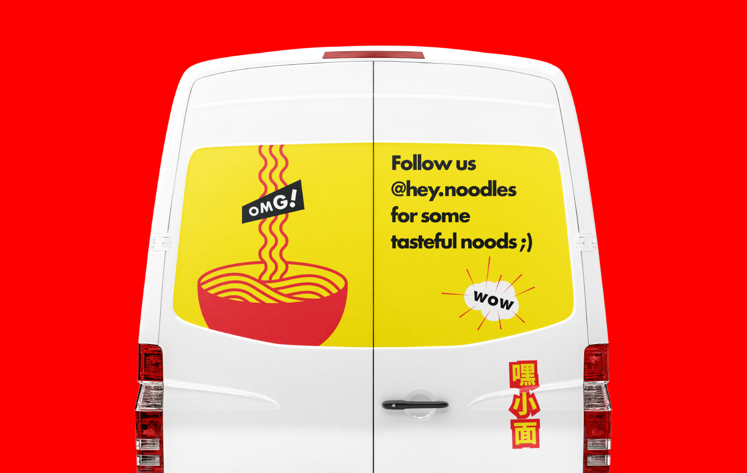Hey Noodles Delivery Trucks