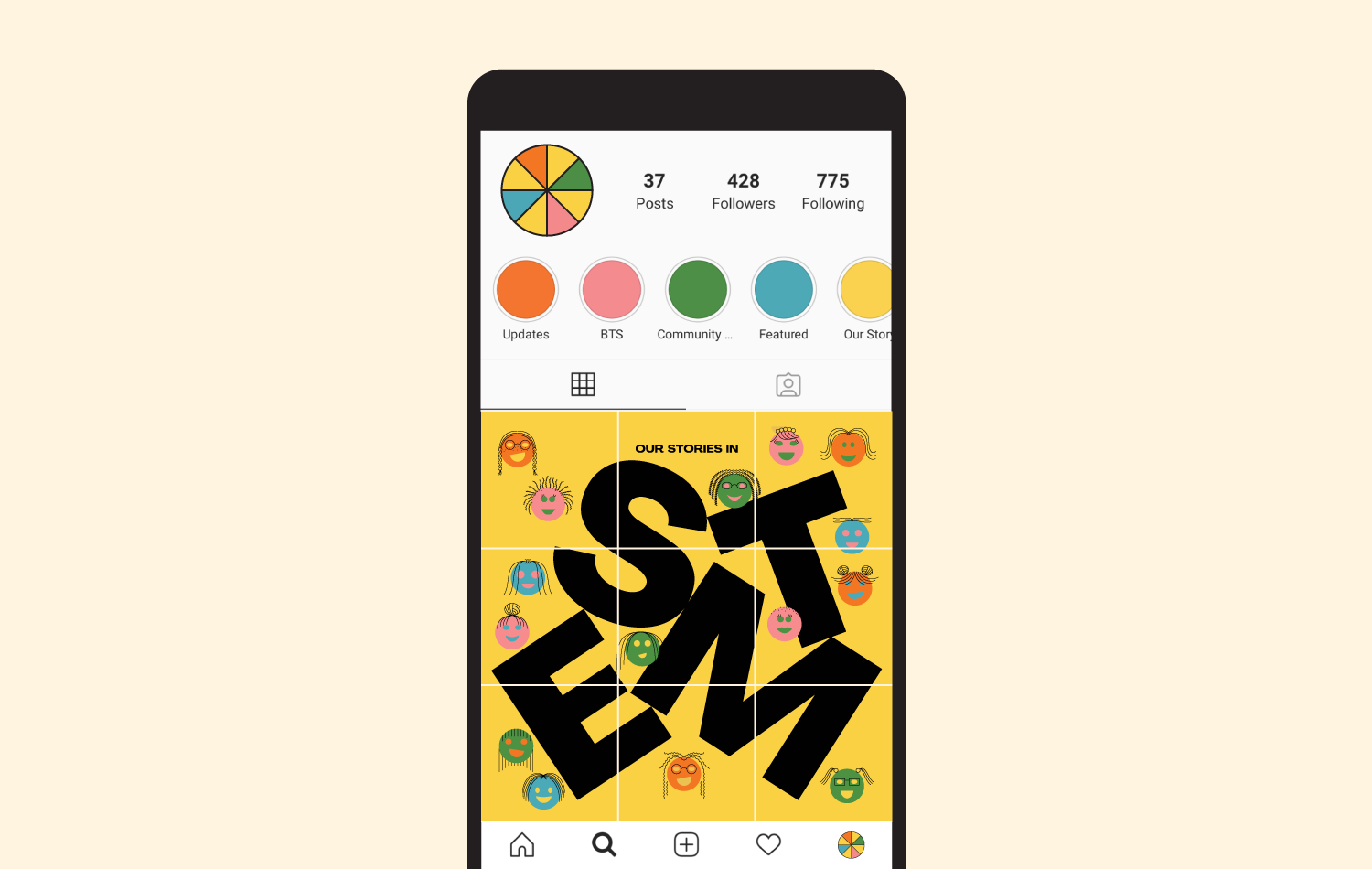 Our Stories In STEM Instagram Cover
